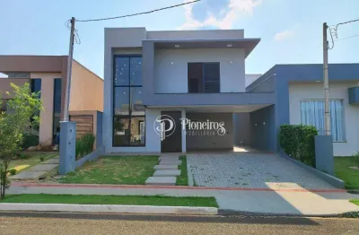 Casa com 3 dormitórios à venda, 170 m² por r$ 1.440.000,00 - condomínio bella vitta - londrina/pr