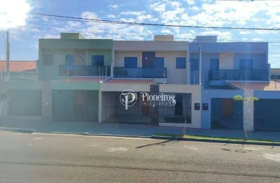 Casa com 3  dormitórios à venda, 95 m² por r$ 480.000 - jardim portal dos pioneiros - londrina/pr