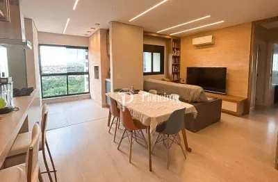 Apartamento com 2 dormitórios à venda, 81 m² por r$ 770.000 - gleba palhano - londrina/pr