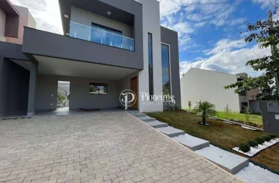 Casa com 3 dormitórios à venda, 178 m² por r$ 1.350.000 - condomínio bella vitta - londrina/pr