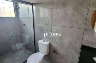 Casa com 3 dormitórios para alugar, 70 m² por r$ 1.900/mês - jardim montecatini - londrina/pr