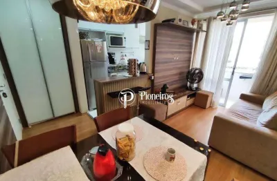 Apartamento com 2 dormitórios à venda, 64 m² por r$ 299.000 - jardim morumbi - londrina/pr