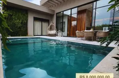 Casa em condomínio fechado com 4 quartos à venda na Avenida Fernando Correa da Costa, 08, Jardim Itália, Cuiabá, 387 m2 por R$ 8.000.000