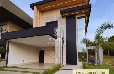 Casa em condomínio fechado com 4 quartos à venda na Via Principal Planejada Longitudinal Leste 2, 8, Condomínio Belvedere II, Cuiabá, 267 m2 por R$ 2.800.000