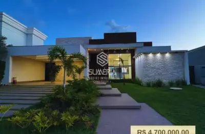 Casa em condomínio fechado com 3 quartos à venda na Avenida Fernando Correa da Costa, 8, Jardim Itália, Cuiabá, 340 m2 por R$ 4.700.000