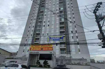 Apartamento novo com 2 dormitórios para alugar, 48 m² por R$ 3.000/mês - Assunção - São Bernardo do Campo/SP
