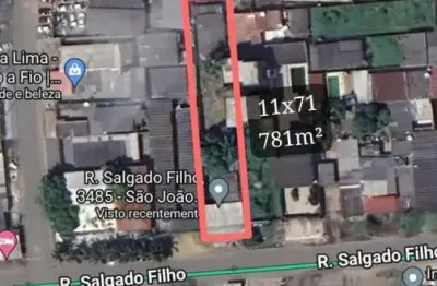 Terreno à venda na Rua Salgado Filho, 3485, São João Bosco, Porto Velho