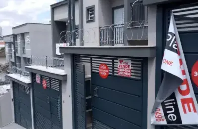 Sobrado novo com 3 dormitorios 1 suite , area gourmet vaga para 2 carros