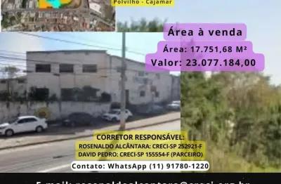 Terreno à venda na Avenida Tenente Marques, 0,00, Polvilho, Cajamar