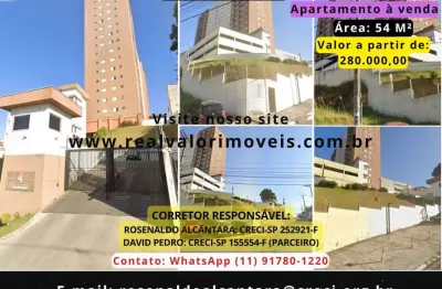 Apartamento para Venda em Santana de Parnaíba, Recanto Silvestre (Fazendinha), 2 dormitórios, 1 banheiro, 1 vaga