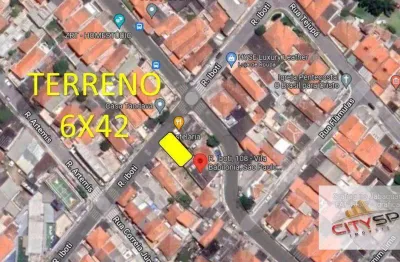 Terreno à venda, 252 m² por R$ 339.000,00 - Vila Babilônia - São Paulo/SP