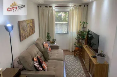 Apartamento com 2 dormitórios, 1 vaga à venda por R$ 449.000 - Vila Gumercindo - São Paulo/SP