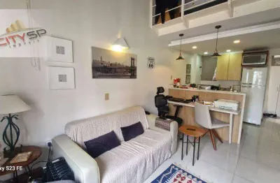 Apartamento Duplex com 1 dormitório à venda, 38 m² por R$ 580.000,00 - Moema - São Paulo/SP