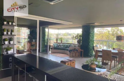 Apartamento com 4 Dormitórios, 3 Suítes, Varanda Gourmet à venda, 251 m² por R$ 4.250.000 - Brooklin - São Paulo/SP