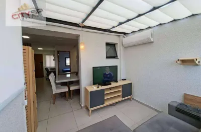 Apartamento com 1 dormitório para alugar, 43 m² por R$ 2.819,04/mês - Vila Parque Jabaquara - São Paulo/SP