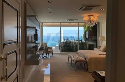 Cobertura à venda na Atlântica, 6 suítes, 658m2, 4 vagas, Vistão Mar!