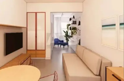 Apartamento reformado em Copacabana, 62m2, 1 quarto, na Rua Santa Clara.