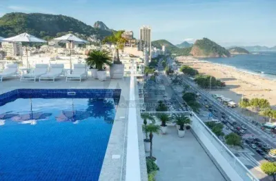 Cobertura à venda na Atlântica, 1.032m2, 5quartos, 3vgas, Frontal Mar.