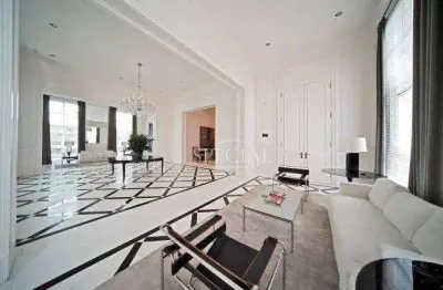 Luxuoso apartamento à venda mobiliado e decorado, projeto roberto migotto, 818m², 5 suítes, 11 vagas, lazer e forte segurança