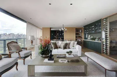 Apartamento sofisticado e elegante com 3 dormitórios à venda, 288 m² - itaim bibi - são paulo/sp