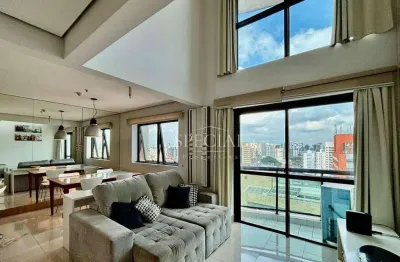 Apartamento duplex com 2 dormitórios para alugar, 70 m² - moema - são paulo/sp