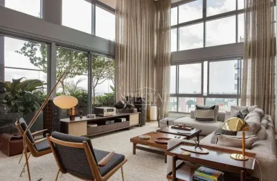 Cobertura de luxo mobiliada no edifício autem jardins – sofisticação e design no coração de são paulo