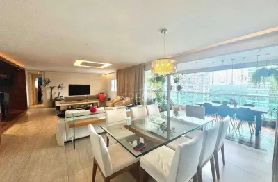 Apartamento com 3 dormitórios à venda, 194 m² por r$ 3.650.000,00 - campo belo - são paulo/sp