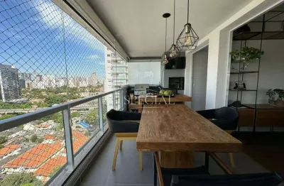 Apartamento de 225m² com 4 suítes, duas varandas e lazer completo