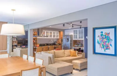 Apartamento de 137m² com 3 dormitórios e lazer completo no alto da boa vista