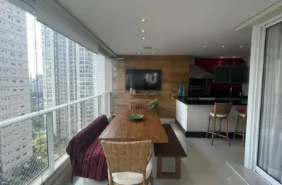 Apartamento mobiliado no campo belo – 340m², 3 suítes, 4 vagas e lazer completo