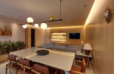 Apartamento com 3 dormitórios à venda, 161 m² - indianápolis - são paulo/sp