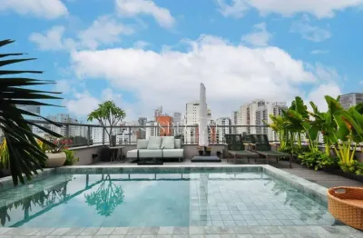 Cobertura com 3 dormitórios à venda, 332 m² - campo belo - são paulo/sp