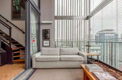 Duplex de alto padrão mobiliado e decorado - 67 m² - vila nova conceição - são paulo/sp