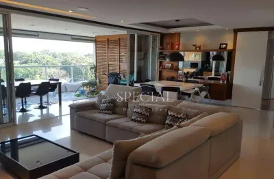 Apartamento de luxo com 180m², 3 suítes e lazer completo no brooklin