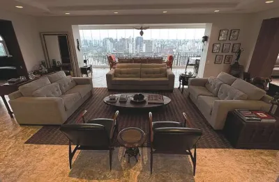 Apartamento com 4 dormitórios à venda, 430 m² - jardim fonte do morumbi - são paulo/sp