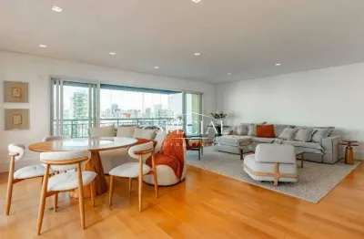 Apartamento sofisticado de 275m² no itaim, com vista deslumbrante e alto padrão de acabamento