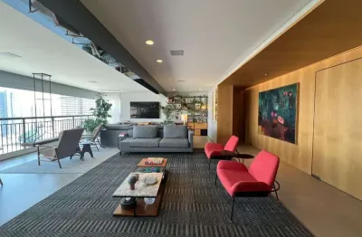 Apartamento de alto padrão em santo amaro – 213m², 3 suítes, andar alto