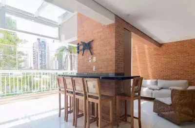 Apartamento garden mobiliado à venda/locação no brooklin – amplitude, conforto e localização privilegiada