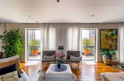 Cobertura à venda, 360 m² por r$ 9.500.000,00 - moema - são paulo/sp