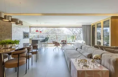 Apartamento com 2 suítes e 2 vagas à venda, 142 m² por r$ 4.100.000 - campo belo - são paulo/sp