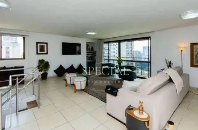 Cobertura com 4 dormitórios à venda, 447 m² por r$ 6.000.000 - campo belo - são paulo/sp