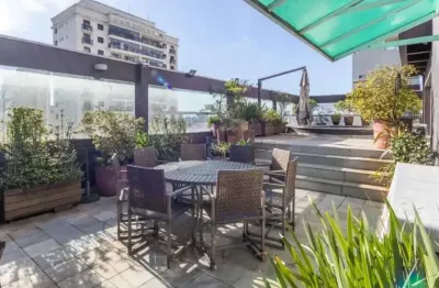 Cobertura com 4 dormitórios à venda, 467 m² por r$ 5.000.000,00 - campo belo - são paulo/sp