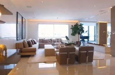 Cobertura duplex com 4 suites, 6 vgs, vista espetacular do sky line de são paulo, moema passaros