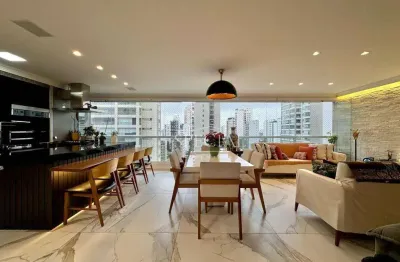 Apartamento com 3 dormitórios à venda, 222 m² - campo belo - são paulo/sp