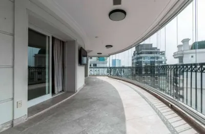 Apartamento à venda itaim bibi 440m², 4 suítes, andar alto, varanda, 5 vagas, lazer e segurança