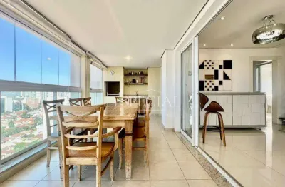 125 m², 3 suítes, 3 vagas – Cobertura duplex com vista panorâmica no Brooklin