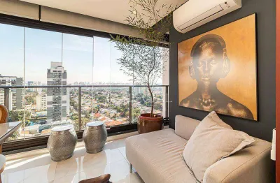 Apartamento de 103m² com 2 suítes e varanda gourmet à venda no campo belo