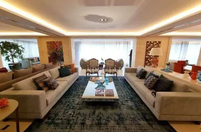 Apartamento de luxo 375m²: requinte, inovação e exclusividade - 4 dormitórios - campo belo - são paulo/sp