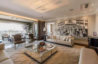 Apartamento de altíssimo padrão ao lado do clube pinheiros – 405m², 3 suítes, 5 vagas