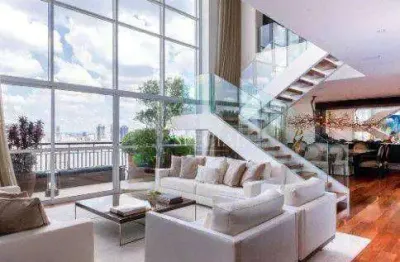 Cobertura duplex de luxo com vista privilegiada – campo belo